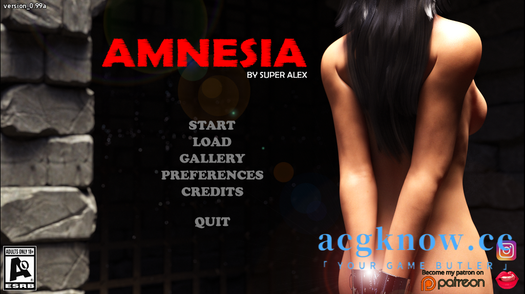 图片[1]-[PC+安卓][欧美SLG/汉化/无码]失忆 Amnesia v0.99a 官方中文版[7.71G]-acgknow