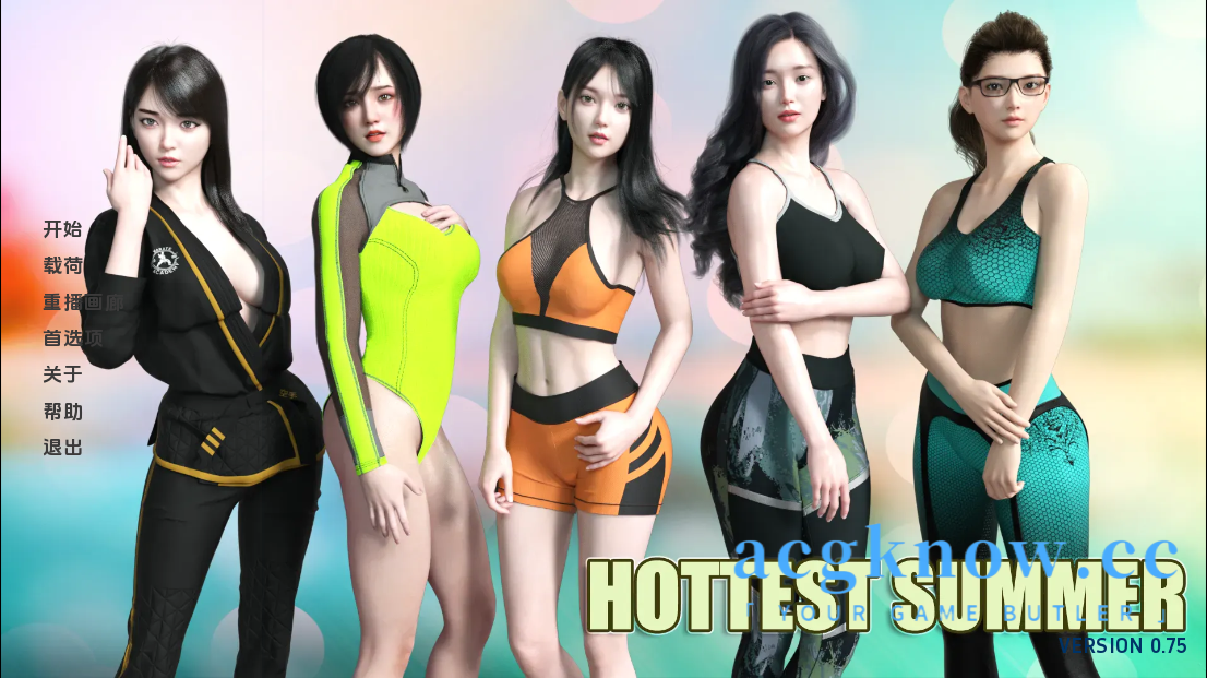 图片[1]-[PC+安卓][亚洲SLG/汉化]最热的夏天 [v0.75]? Hottest Summer[1.58G]-acgknow