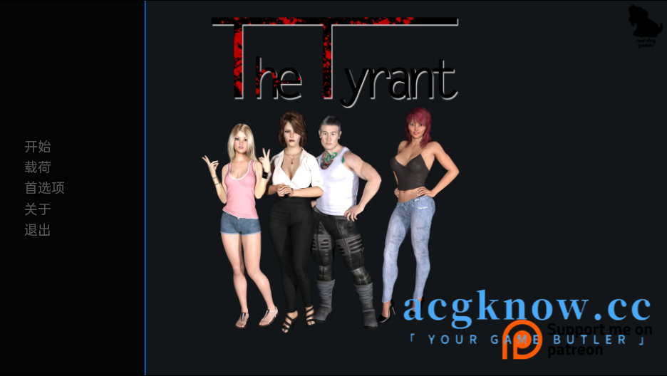 图片[1]-[PC+安卓][欧美SLG/汉化/动态] 暴君 [v0.9.5] The Tyrant [3.64G]-acgknow