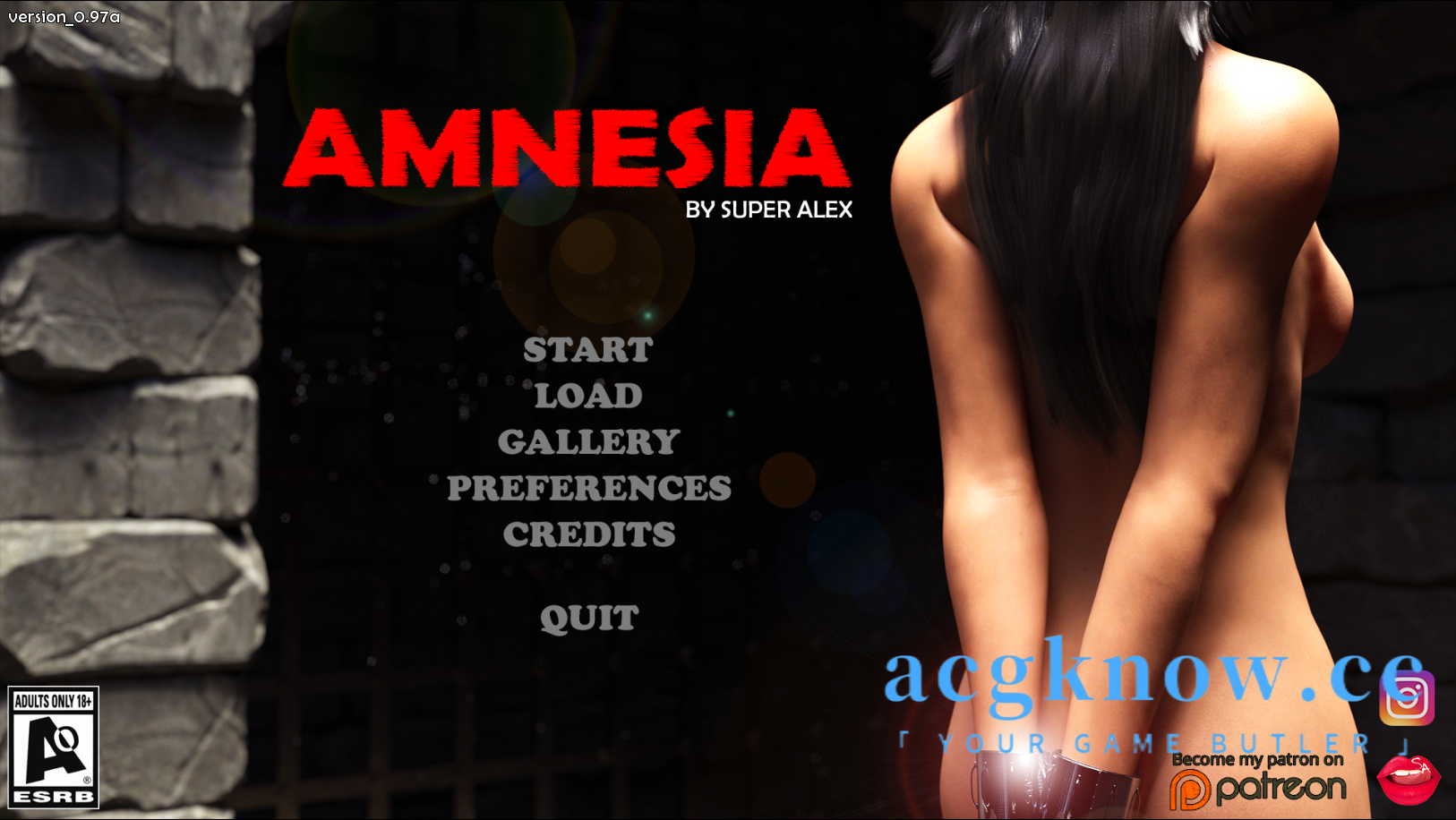 图片[1]-[PC][欧美SLG/汉化/无码]失忆Amnesia v0.97官方中文版[6G]-acgknow