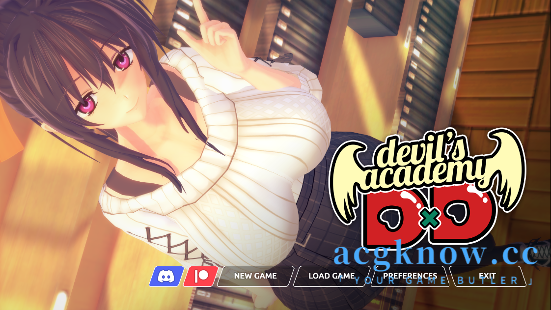 图片[1]-[PC+安卓][日系SLG/汉化/动态]恶魔学院 DxD [v0.6] evil’s Academy DxD [3.49G]-acgknow