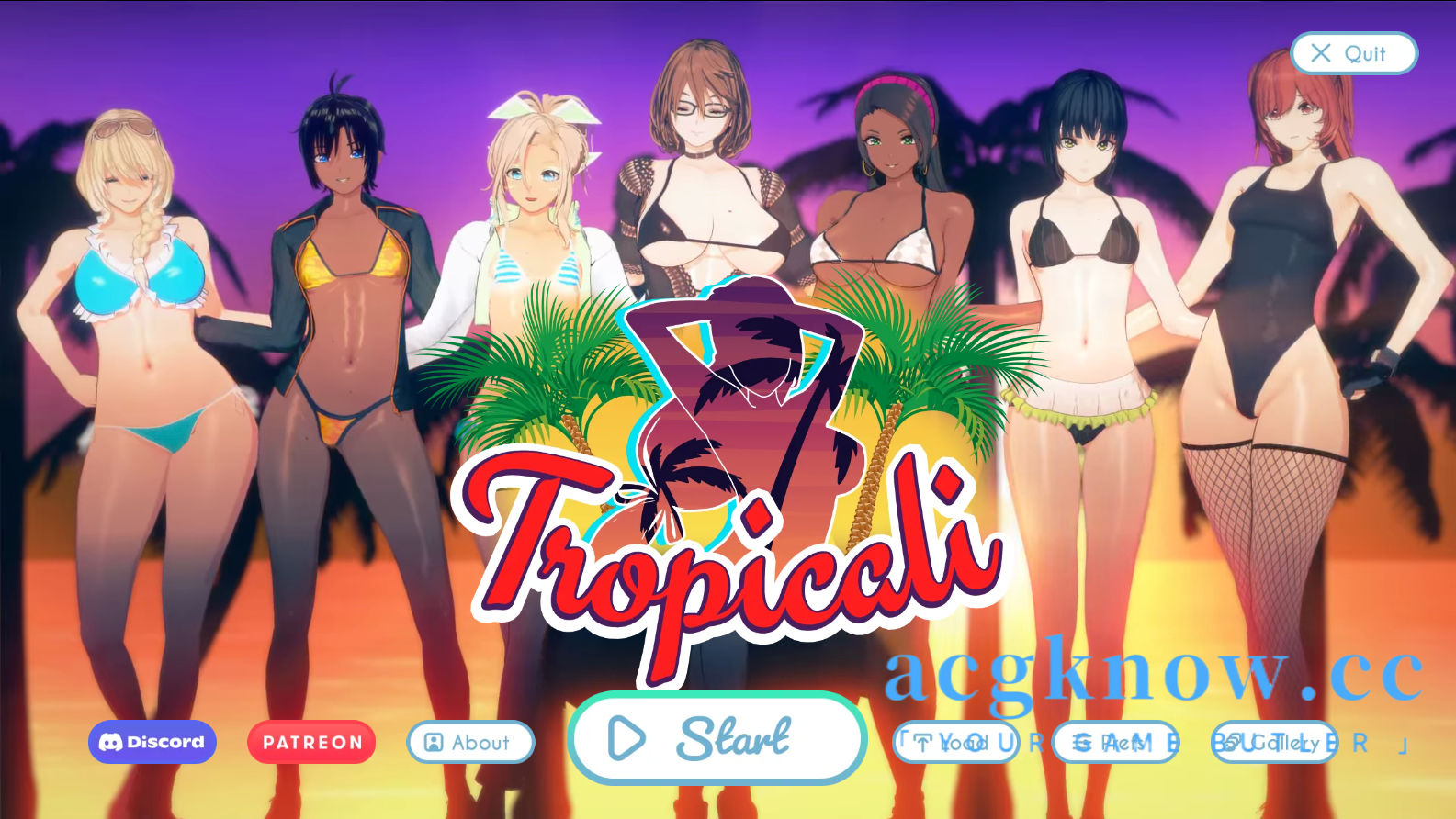 图片[1]-[PC+安卓+IOS][亚洲风SLG/汉化]热带 Tropicali v0.5[1.72G]-acgknow