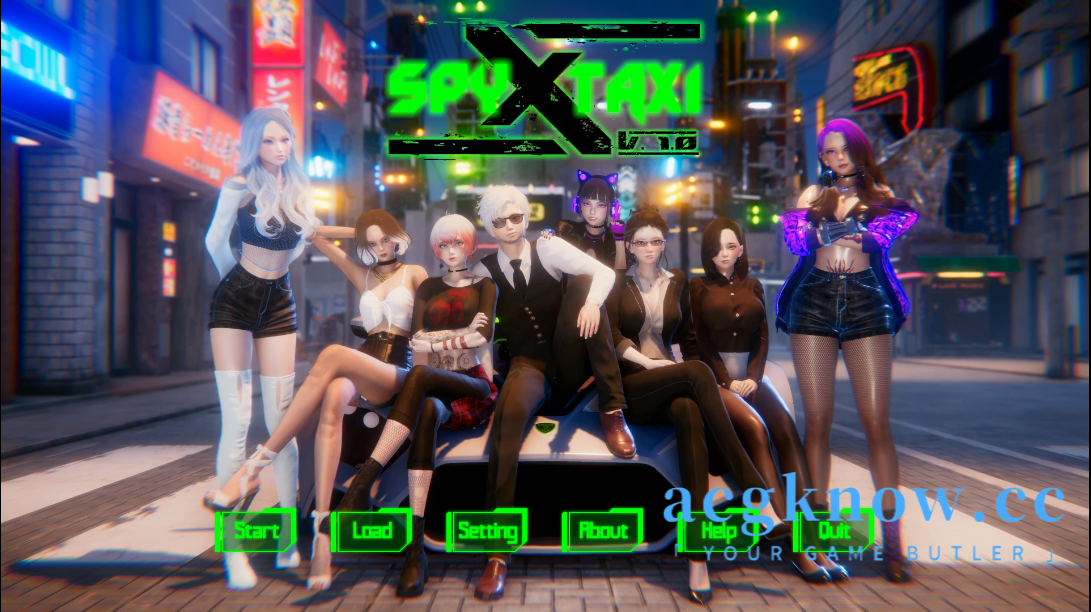 图片[1]-[PC+安卓] [亚洲SLG/汉化/动态] 间谍 X 出租车 [v1.0] Spy X Taxi [2G]-acgknow