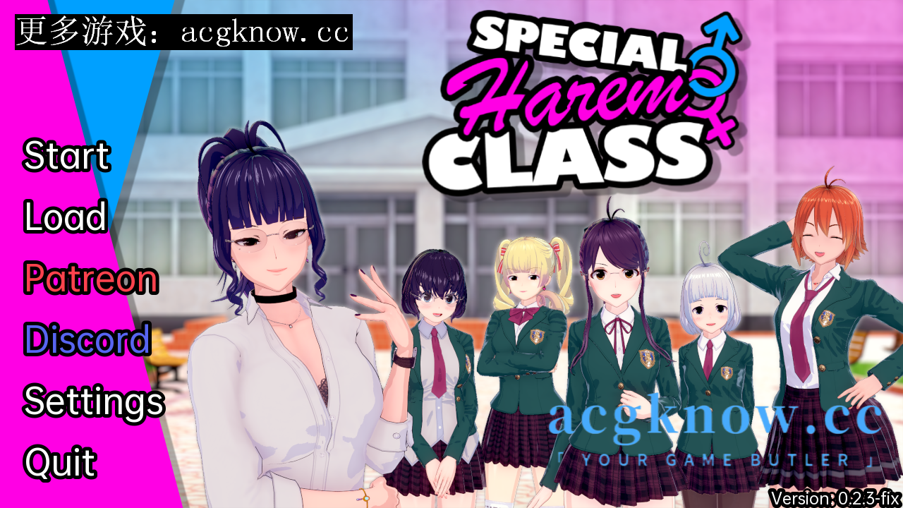 图片[1]-[PC+安卓+IOS][日系/SLG/汉化/动态]特别后宫职业 Special Harem Class v0.2.3[1.47G]-acgknow