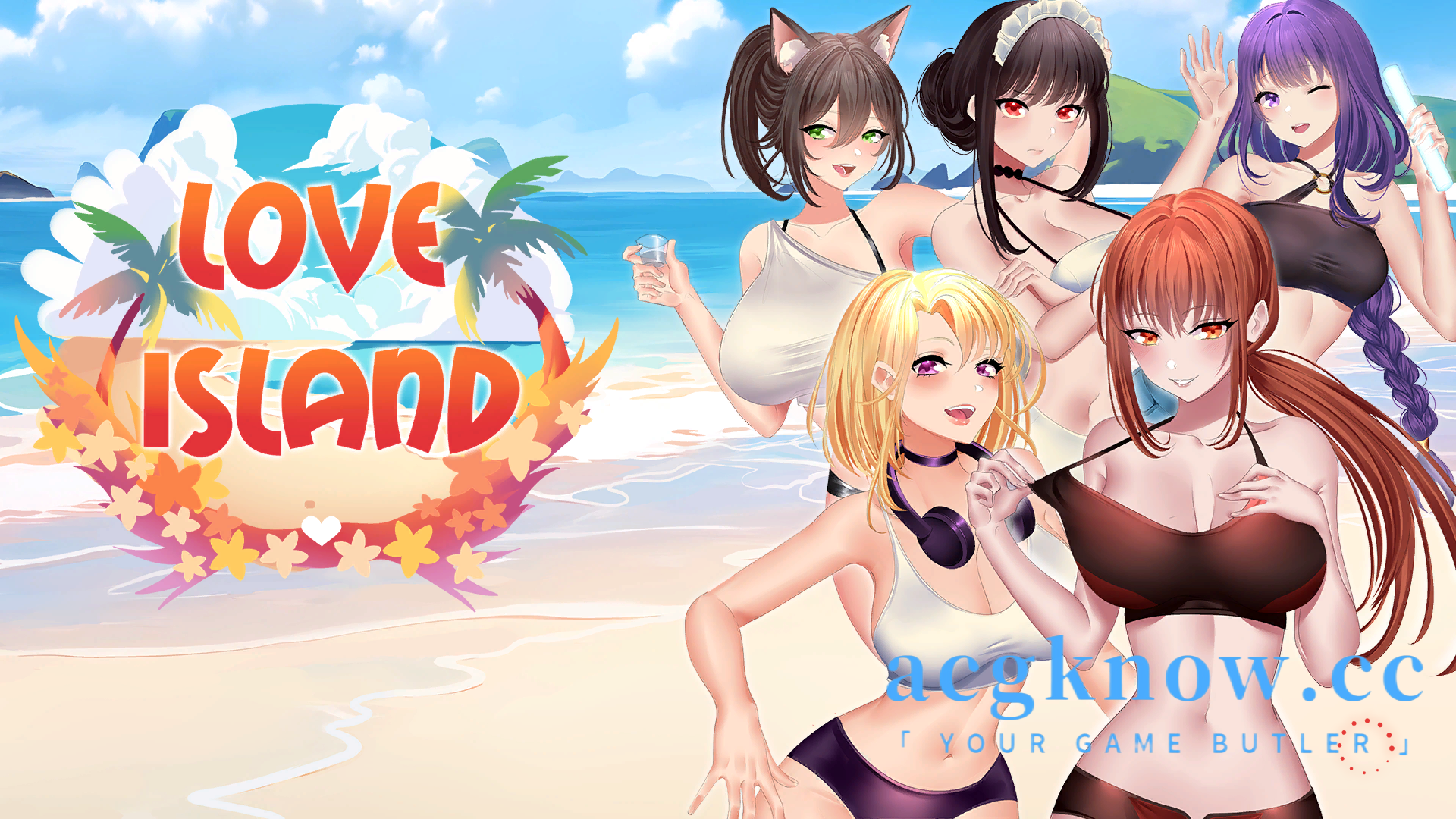 图片[1]-[PC][互动SLG/官中/新作]爱情岛 Love Island 官方中文步兵版[900M]-acgknow