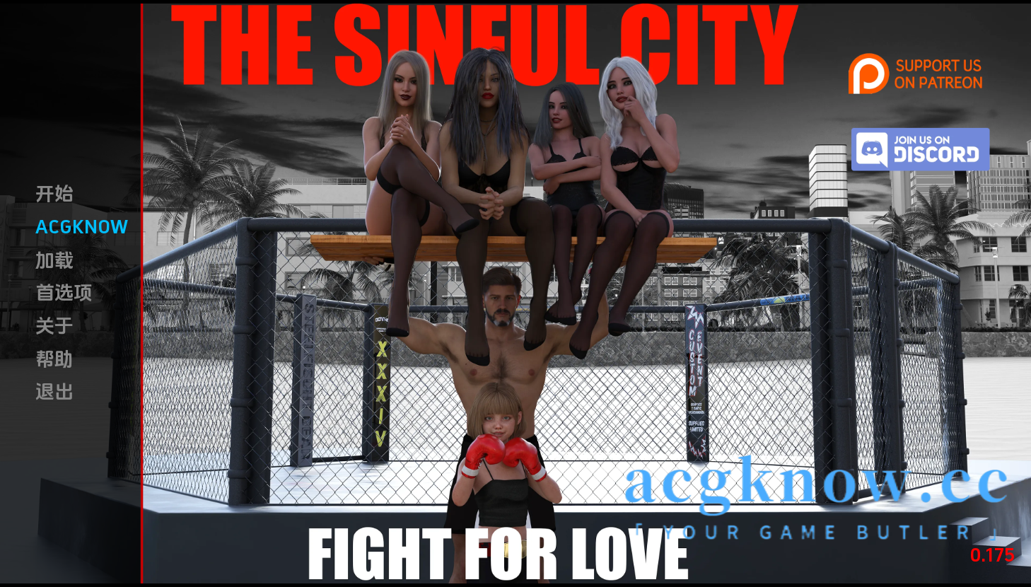 图片[1]-[PC+安卓+IOS][欧美SLG/汉化/动态]罪恶之城：为爱而战 The Sinful City Fight For Love [v0.175][2.1G]-acgknow