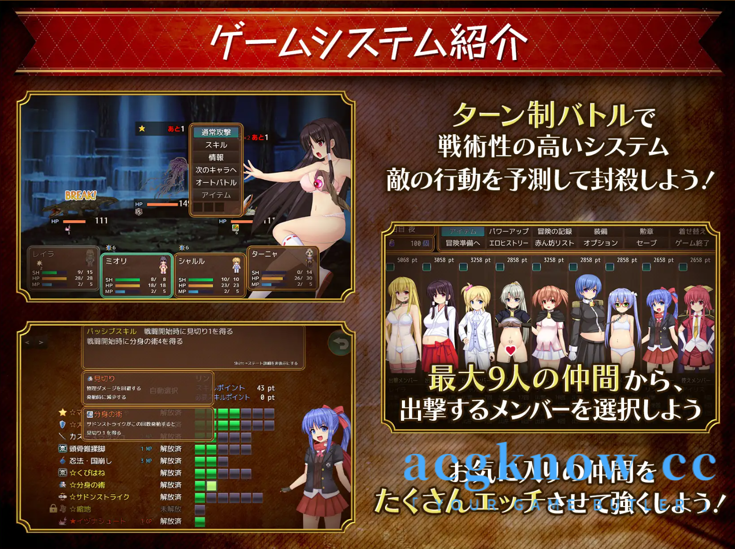 图片[6]-[PC+安卓+IOS][日系RPG/云汉化/更新]奴隷姫騎士レイラ Ver1.0.12【6.93G】-acgknow