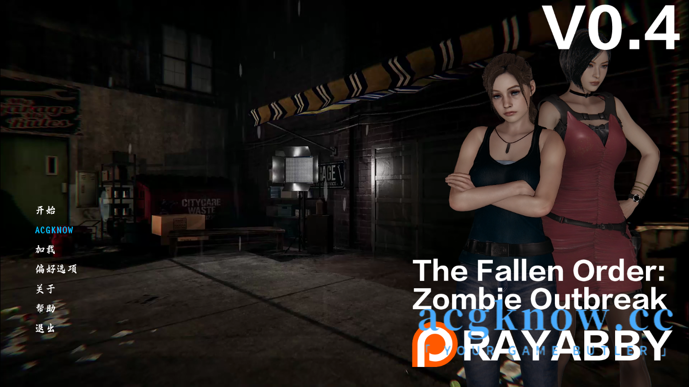 图片[1]-[PC+安卓+IOS][欧美SLG/汉化/动态]堕落秩序：僵尸爆发 The Fallen Order Zombie Outbreak [v0.4][2.48G]-acgknow