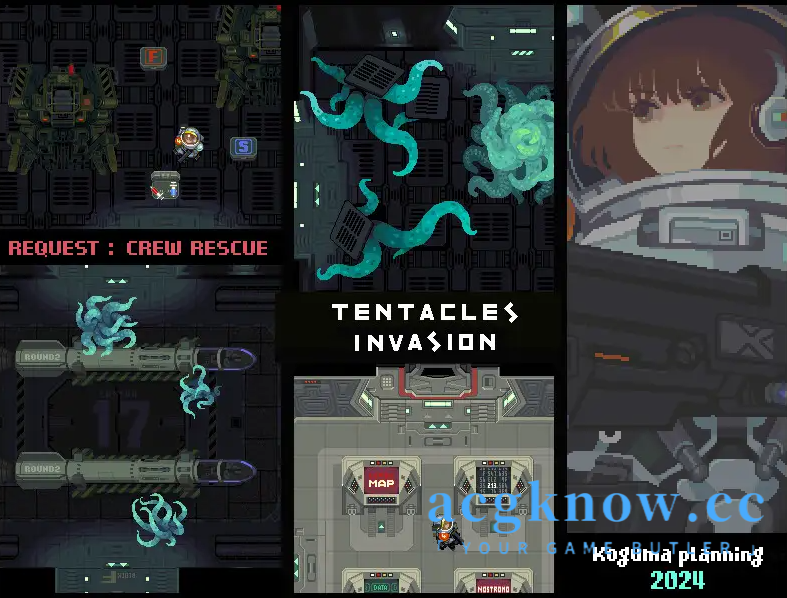 图片[3]-[PC] [ACT/官中] TENTACLES INVASION 官方中文版 [100M]-acgknow