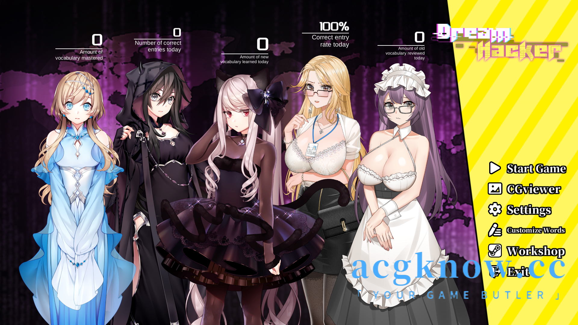 图片[1]-[PC][SLG/18日更新/官中]梦境骇客 Dream Hacker STEAM动态无码 Bui:12471064[2G]-acgknow